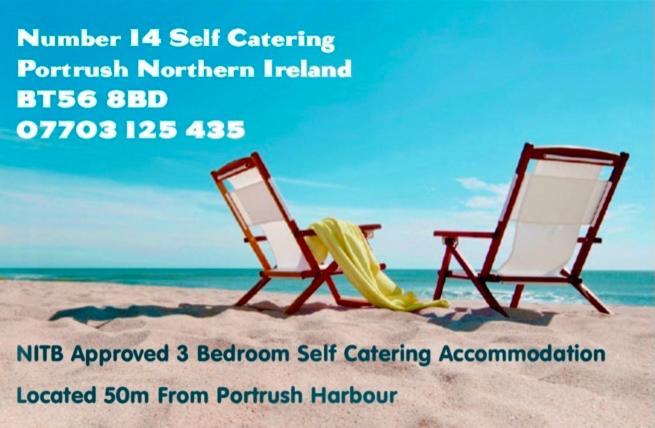 Number 14 Self Catering, Portrush, Northern Ireland מראה חיצוני תמונה